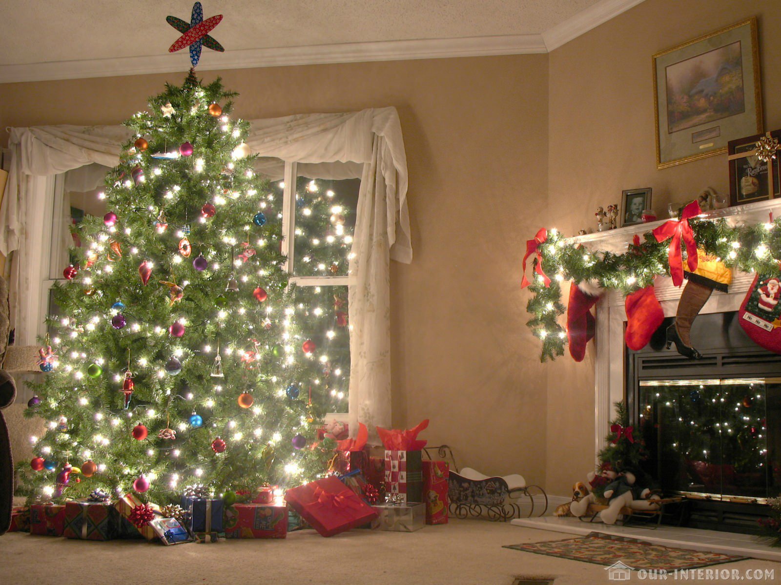 Рождественская елка дома